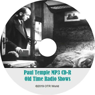 #ad Paul Temple BBC Old Time Radio Shows OTR MP3 On CD 66 Episodes $7.95