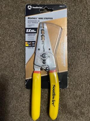 #ad Southwire SNM1012 10 12 Awg Ergonomic Handles Nm Cable Wire Stripper cutter $12.00