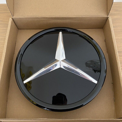 #ad Front Grille Emblem Star Mirror Logo For Mercedes Benz W205 W212 A C E CLA GLK $58.76