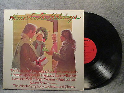 #ad 33 RPM LP Record Home For The Holidays 1975 1976 1978 MCA Records MSM 35007 $7.99