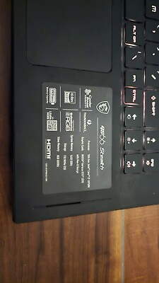 #ad #ad MSI GS66 Stealth 15.6quot; 1TB Intel Core i7 10th Gen. 2.60 GHz 16 GB Laptop $850.00