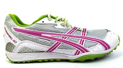 #ad Asics Women#x27;s Hyper Rocketgirl XC Cross Country Running Shoes White Pink Lime $29.82