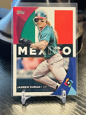#ad 2023 Topps Jarren Duran World Baseball Classic Mexico $1.49