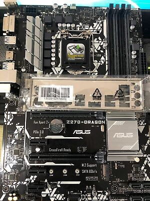 #ad FOR ASUS Z270 DRAGON Motherboard Tested 100% ok Supports i7 7700K DDR4 64GB $162.00
