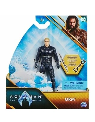 #ad Spin Master DC Aquaman amp; The Lost Kingdom Orm 4quot; Action Figure Toy 1st Edition $9.67