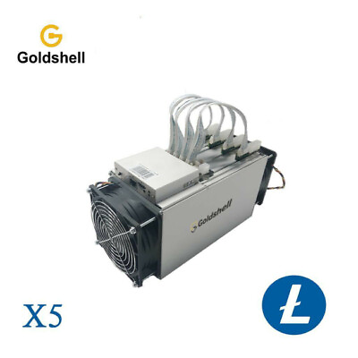 #ad Goldshell X5 Dogecoin or Litecoin Crypto Mining ASIC 850 MH s With PSU $2550.00