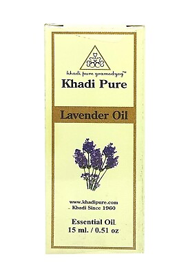 #ad Khadi Pure Herbal Lavender Essential Oilnatural aromatherapyfragrance oil 15ml $40.82