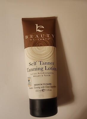 #ad Beauty by Earth Self Tanner Tanning Lotion Medium To Dark 222 ml $24.95