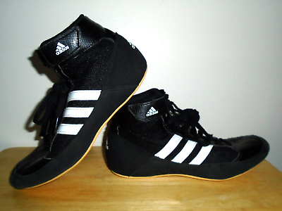 #ad Adidas Wrestling Athletic Boy#x27;s Shoes Black Color Size 5 $39.99