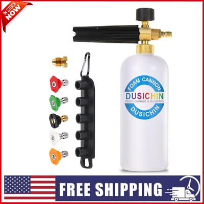 #ad Power Pressure Washer Attachment Sprayer Dispenser Car Wash Soap Foam Blaster US $28.31