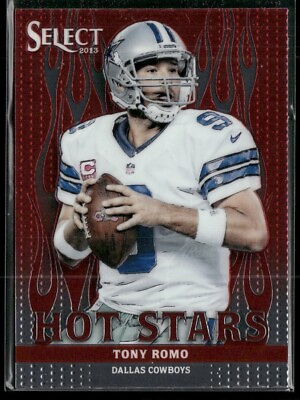 #ad Tony Romo 2013 Panini Select Hot Stars #16 Dallas Cowboys $5.50