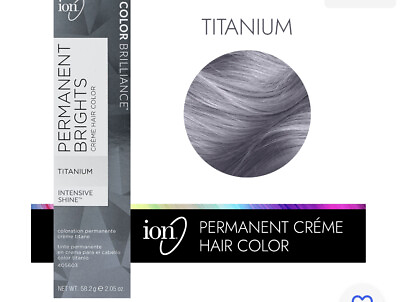 #ad 2 Ion Permanent Brights Creme Hair Color titanium intensive shine $14.99