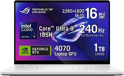 #ad ASUS Gaming Laptop ROG Zephyrus G16 GU605MI 16.0in RTX4070 Core Ultra 9 185H 32G $3983.15