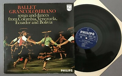 #ad Y154 Ballet Grancolumbiano Songs amp; Dances Colombia Philips 840 238 PY Stereo $7.92