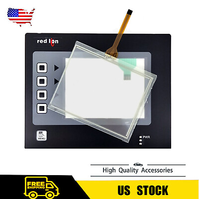 #ad New 6quot; for Red Lion G306A000 Glass PanelTouch Screen with Overlay Film Keypad US $211.84