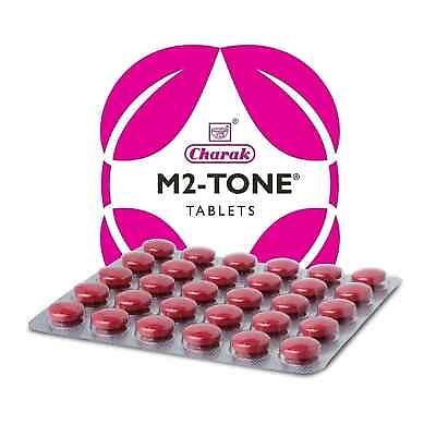 #ad Charak M2 Tone Tablet 20 Tabs For Restore Hormonal Balance Women Health $8.80