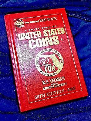 #ad 2005 58TH ED. WHITMAN RED BOOK 50TH ANNIV. FUN CONVENTION RARE $173.00