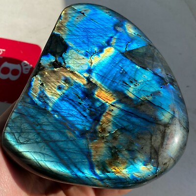 #ad 3.32LB Natural Large Labradorite Quartz Crystal Mineral Spectrolite Healing X02 $119.90