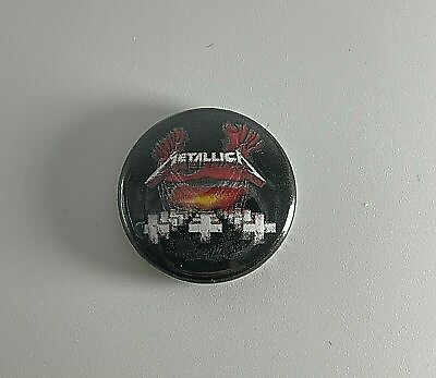 #ad Metallica Master Of Puppets 1” Button M013B Badge Pin $3.49