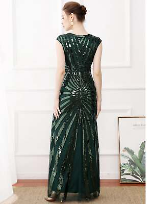 #ad #ad Elegant Vintage Sequin Maxi Dress: Wedding amp; Party Wear AU $68.99