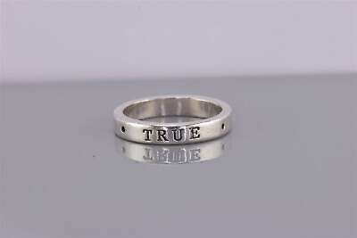 #ad Bob Siemon Designs Sterling Silver True Love Waits Solid Band Ring 925 Sz: 9 $37.50