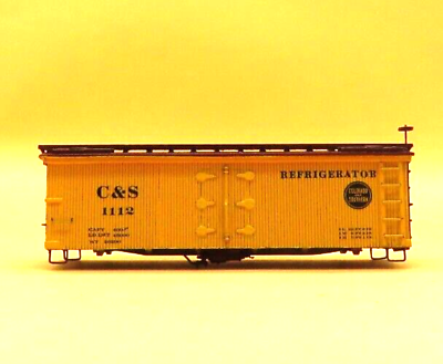 #ad PACIFIC TRACTION 1112 Camp;S 30#x27; REEFER HOn3 SCALE $36.89