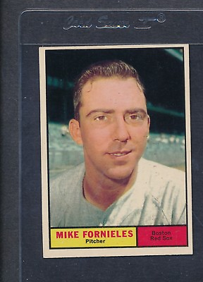 #ad 1961 Topps #113 Mike Fornieles Red Sox EX *5462 $1.50
