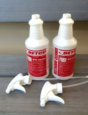 #ad Betco Empty Spray Bottles For Restroom Cleaner AF79 Concentrate 2 Bottles $10.78