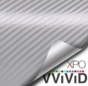 #ad VVivid Xpo Matte Aluminum Dry Carbon Vinyl Car Wrap Film V171 $1.99