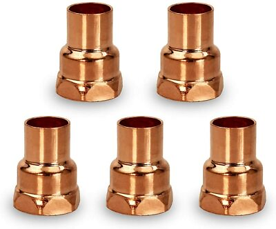 #ad Female Adapter Fitting with Sweat x FIP Copper Connection 1 8quot;IN 4quot;IN USA Stock $12.99