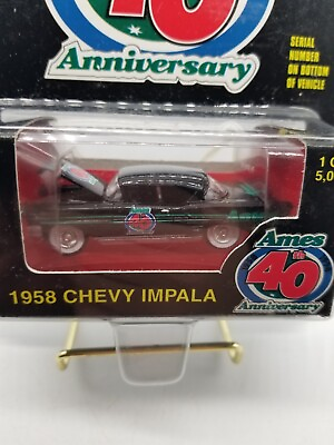 #ad Racing Champions 1958 Chevy Impala Motor Trend Ames 40th Anniversary $12.95
