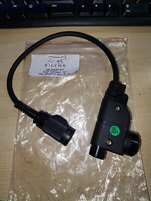 #ad Silynx U94 PTT Headset w Nexus Female to 5 pin connector Black : U94PTT 001 S $80.00