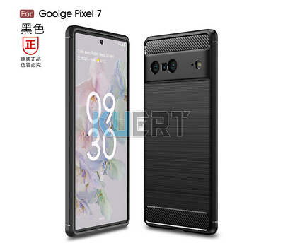 #ad USA For Google Pixel 7 Case Slim Carbon Fiber Shockproof Heavy Duty Soft Cover $5.63