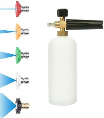 #ad #ad Power Pressure Washer Attachment Sprayer Dispenser Car Wash Soap Foam Blaster US $22.98