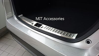 #ad MIT TOYOTA PRIUS 2016 on Stainless steel rear door sill plate scuff protector $74.95