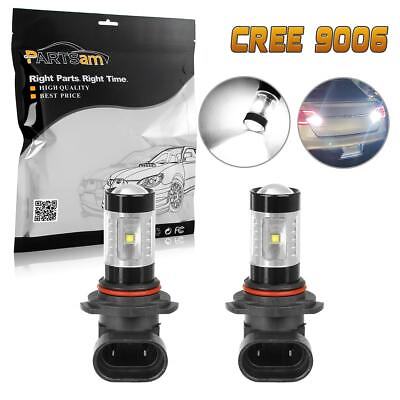 #ad 2x Fog Driving Light LED Bulbs 9006 HB4 Cree 30W 6000K 12 24V White For Benz $15.44
