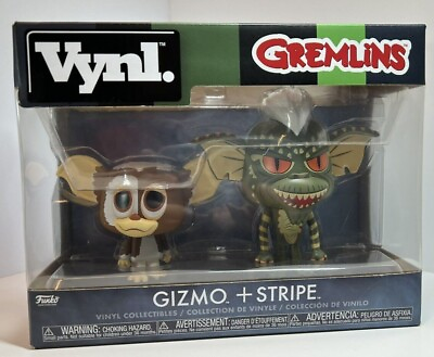 #ad Funko Vynl. Gremlins Gizmo Stripe Figure Statue Vinyl 2 pack Vynl NIB $14.99
