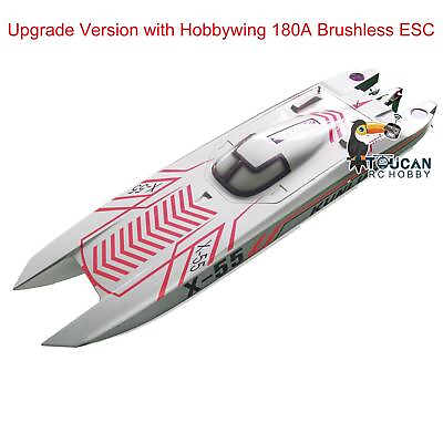 #ad DTRC X55 Waterproof Remote Control Painted Racing Boats High speed RC Boat Model AU $1669.90