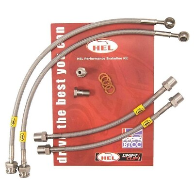 #ad Stainless Braided Brake Lines HEL for Renault 20 2.1TD $125.38