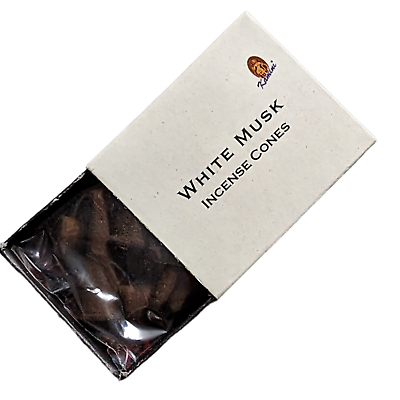 #ad Kamini White Musk Incense Cones Single Pack 10 Cones Burner $4.19
