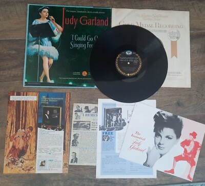 #ad Judy Garland I Could Go On Singing Forever Record Vinyl 12quot; LP 33 RPM SY 5222 $12.00