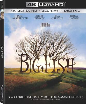 #ad #ad New Big Fish 4K Blu ray Digital $15.50