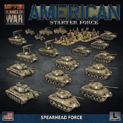 #ad Bulge: American Spearhead Company Starter Force American Late Flames of War NEW $99.00