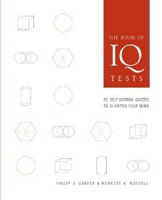 #ad The Book of IQ Tests: 25 Self Scoring Quizzes to Sharpen Your Mind GOOD $3.73