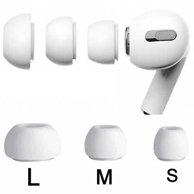 #ad For Apple AirPods Pro Earphone Replacement Earbuds Silicone Accessories Covers $6.95