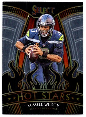#ad 2020 Panini Select Hot Stars Russell Wilson Seattle Seahawks #HS18 $2.50