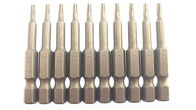 #ad Torx T9S T9 Security Screwdriver Drill Insert Power Bit 10 Pack with hole $11.99