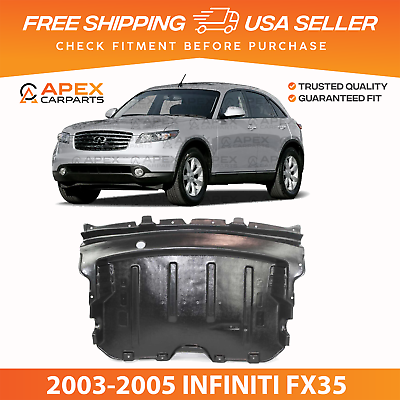 #ad New Front Engine Splash Shield For 2003 2005 Infiniti FX35 IN1228113 $55.60
