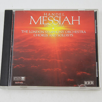 #ad Highlights From Handel#x27;s Messiah The London Symphony Orchestra Audio CD 1993 SMC $5.25