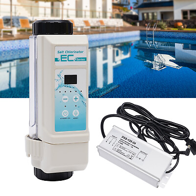 #ad 110V Salt Water Pool Chlorinator System Salt Chlorine Machine Spa Swimming Pool $384.04